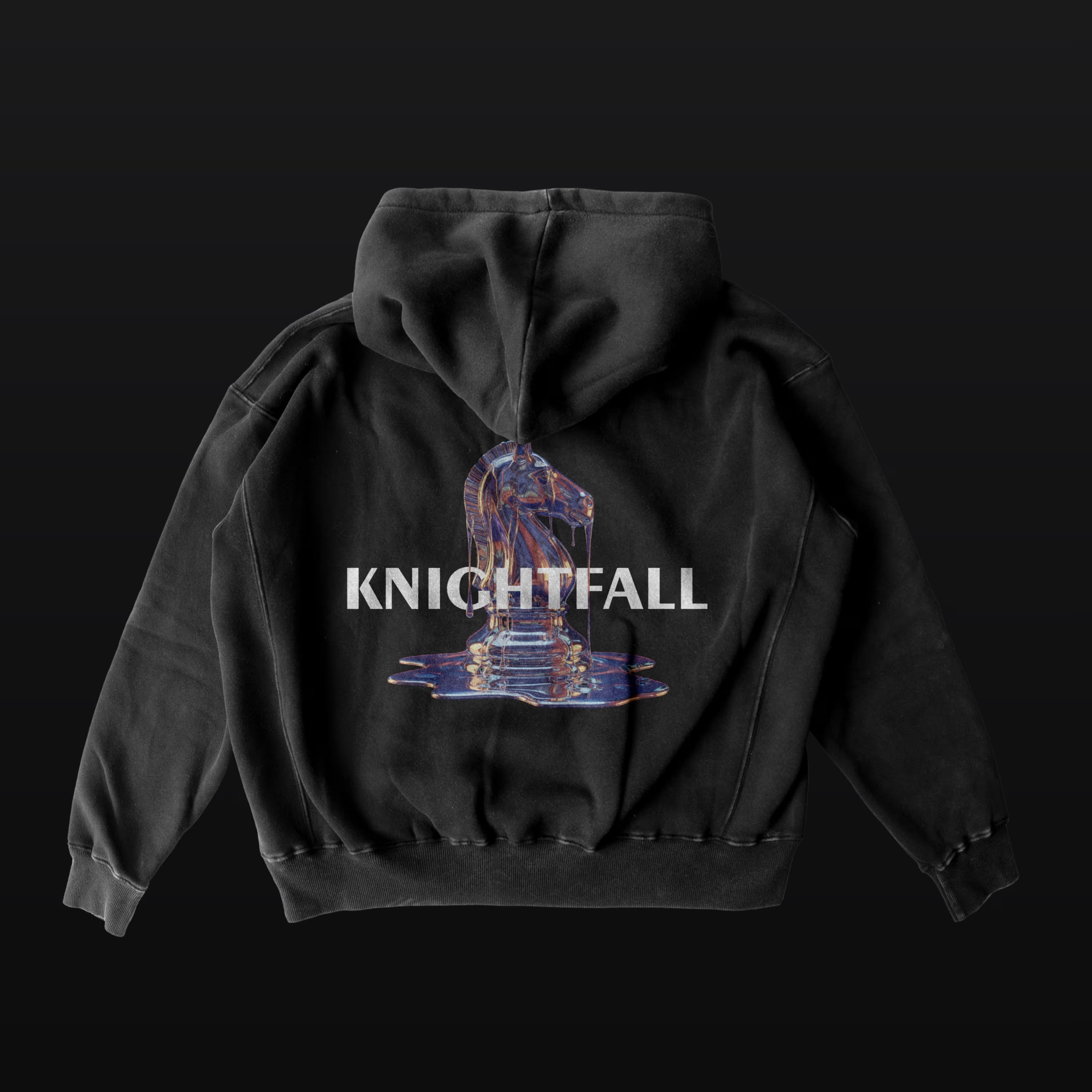 Black Knightfall Hoodie